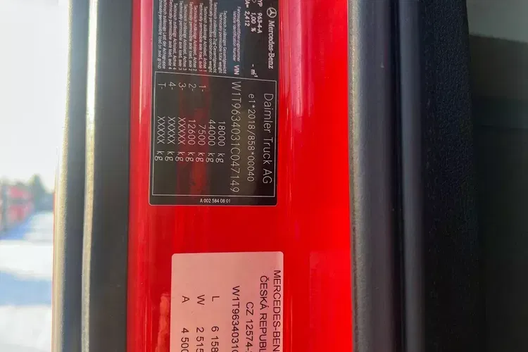 Mercedes ACTROS L prokontraktowy zdjęcie 14