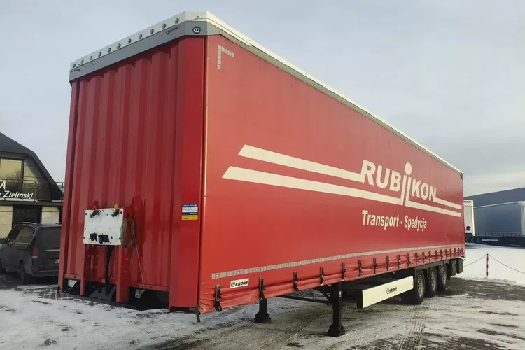 Krone MEGA / FIRANKA / OŚ PODNOSZONA / DACH PODNOSZONY / zdjęcie 1