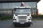 Scania P 280 / 4X2 / RAMA - 4.9 M / + HDS HMF 635 / UDŹWIG 1 500 KG / MAX WYSÓW 6.9 M / CHWYTAK /  zdjęcie 3