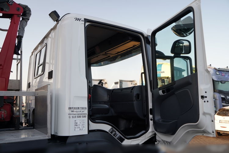 Scania P 280 / 4X2 / RAMA - 4.9 M / + HDS HMF 635 / UDŹWIG 1 500 KG / MAX WYSÓW 6.9 M / CHWYTAK /  zdjęcie 43