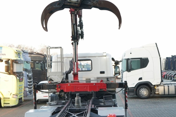 Scania P 280 / 4X2 / RAMA - 4.9 M / + HDS HMF 635 / UDŹWIG 1 500 KG / MAX WYSÓW 6.9 M / CHWYTAK /  zdjęcie 8