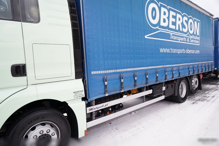 MAN TGX 26.460 / ZESTAW TANDEM PRZEJAZDOWY / 120 M3 / KLIMATYZACJA POSTOJOWA / OŚ PODNOSZONA / OŚ SKRĘTNA / + PRZYCZEPA FRUEHAUF / OSIE SAF  zdjęcie 12