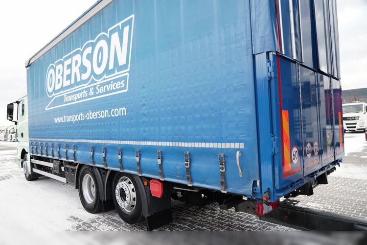 MAN TGX 26.460 / ZESTAW TANDEM PRZEJAZDOWY / 120 M3 / KLIMATYZACJA POSTOJOWA / OŚ PODNOSZONA / OŚ SKRĘTNA / + PRZYCZEPA FRUEHAUF / OSIE SAF  zdjęcie 14