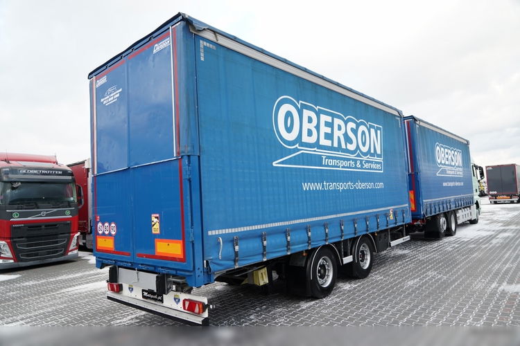 MAN TGX 26.460 / ZESTAW TANDEM PRZEJAZDOWY / 120 M3 / KLIMATYZACJA POSTOJOWA / OŚ PODNOSZONA / OŚ SKRĘTNA / + PRZYCZEPA FRUEHAUF / OSIE SAF  zdjęcie 5