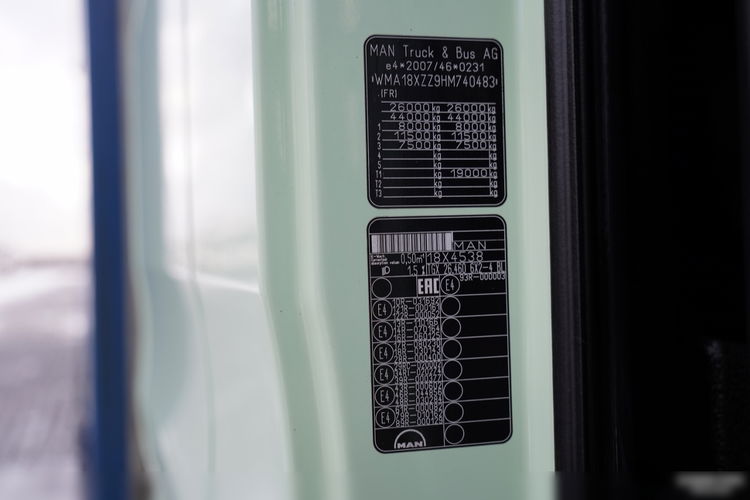 MAN TGX 26.460 / ZESTAW TANDEM PRZEJAZDOWY / 120 M3 / KLIMATYZACJA POSTOJOWA / OŚ PODNOSZONA / OŚ SKRĘTNA / + PRZYCZEPA FRUEHAUF / OSIE SAF  zdjęcie 62