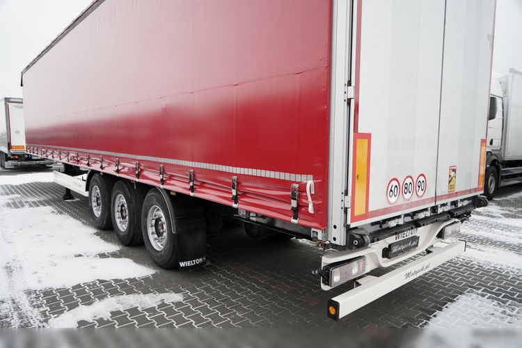 Wielton / FIRANKA / STANDARD / MULDA DO STALI - 9 M / OŚ PODNOSZONA / DACH PODNOSZONY / SAF /  zdjęcie 11