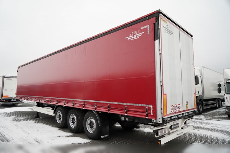 Wielton / FIRANKA / STANDARD / MULDA DO STALI - 9 M / OŚ PODNOSZONA / DACH PODNOSZONY / SAF /  zdjęcie 4