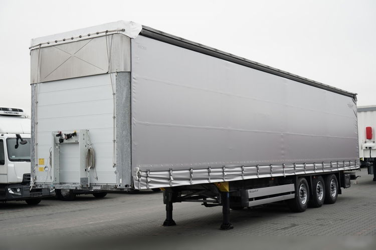 Schmitz -CARGOBULL / FIRANKA / STANDARD / MULDA DO STALI - 9 M / DACH PODNOSZONY / OŚ PODNOSZONA / zdjęcie 1