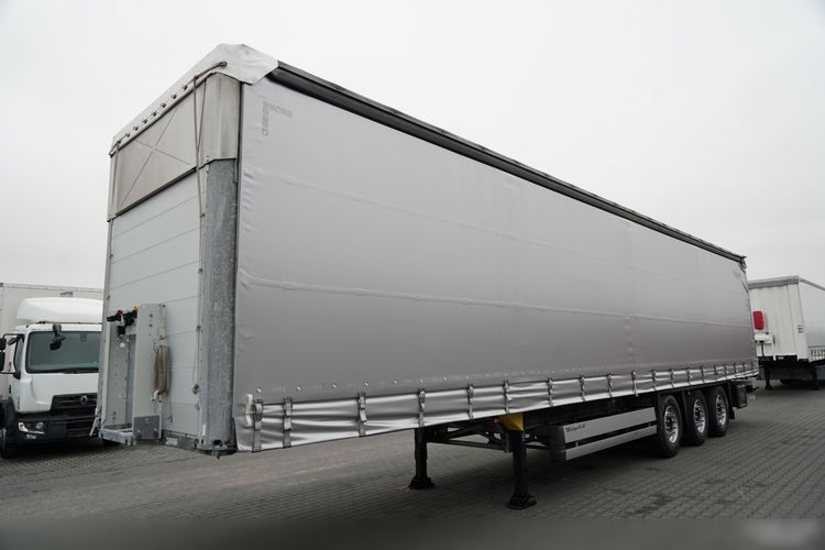 Schmitz -CARGOBULL / FIRANKA / STANDARD / MULDA DO STALI - 9 M / DACH PODNOSZONY / OŚ PODNOSZONA / zdjęcie 2