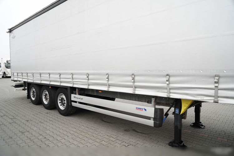 Schmitz -CARGOBULL / FIRANKA / STANDARD  / DACH PODNOSZONY / OŚ PODNOSZONA / zdjęcie 9