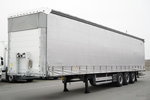 Schmitz -CARGOBULL / FIRANKA / STANDARD  / DACH PODNOSZONY / OŚ PODNOSZONA / zdjęcie 1