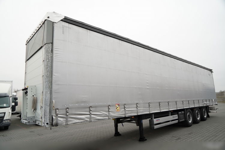 Schmitz -CARGOBULL / FIRANKA / STANDARD  / DACH PODNOSZONY / OŚ PODNOSZONA / zdjęcie 2