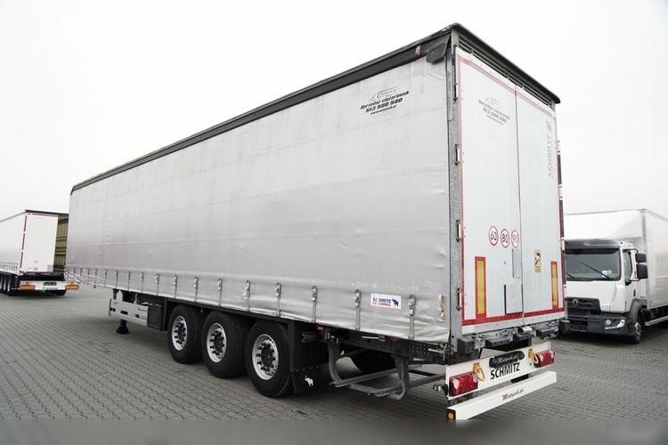 Schmitz -CARGOBULL / FIRANKA / STANDARD  / DACH PODNOSZONY / OŚ PODNOSZONA / zdjęcie 3