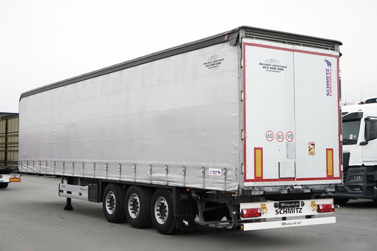 Schmitz -CARGOBULL / FIRANKA / STANDARD  / DACH PODNOSZONY / OŚ PODNOSZONA / zdjęcie 4