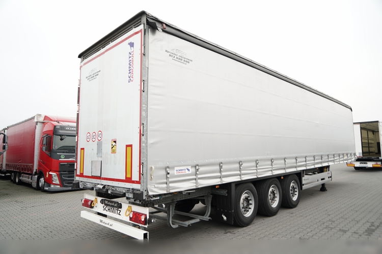 Schmitz -CARGOBULL / FIRANKA / STANDARD  / DACH PODNOSZONY / OŚ PODNOSZONA / zdjęcie 6
