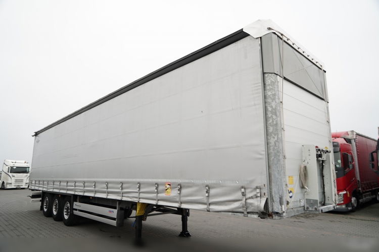 Schmitz -CARGOBULL / FIRANKA / STANDARD  / DACH PODNOSZONY / OŚ PODNOSZONA / zdjęcie 7