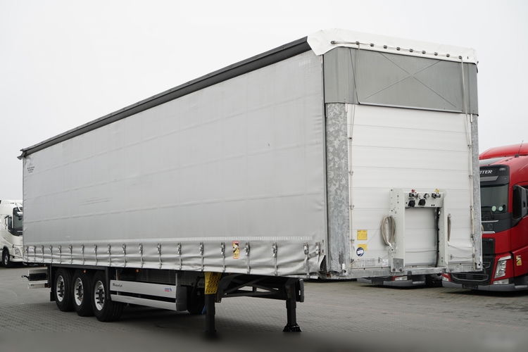 Schmitz -CARGOBULL / FIRANKA / STANDARD  / DACH PODNOSZONY / OŚ PODNOSZONA / zdjęcie 8