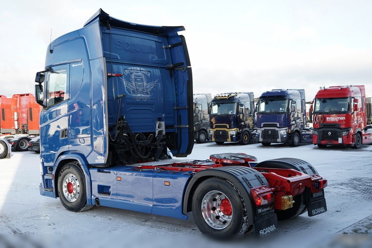 Scania S 500 / RETARDER / KLIMATYZACJA POSTOJOWA / ALUFELGI zdjęcie 7