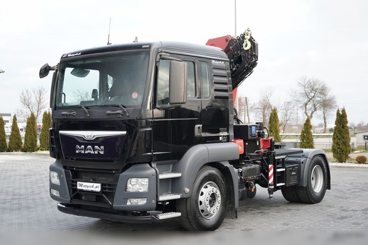 MAN TGS 18.480 / 4x2 / HDS HMF 1820 K6 / WYSIEG 17.2 m / UAL / STEROWANIE RADIOWE / SPROWADZONY zdjęcie 9