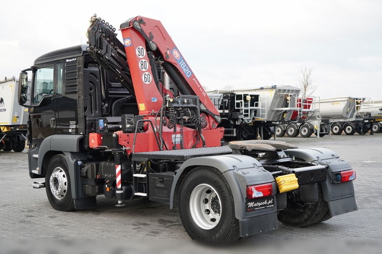 MAN TGS 18.480 / 4x2 / HDS HMF 1820 K6 / WYSIEG 17.2 m / UAL / STEROWANIE RADIOWE / SPROWADZONY zdjęcie 12