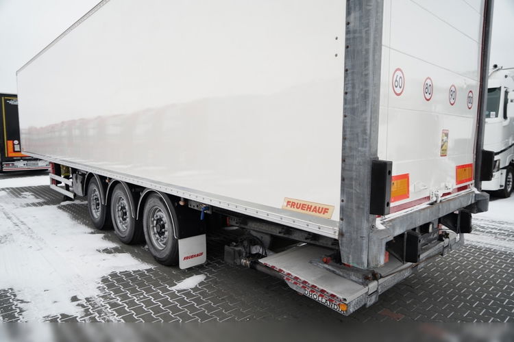 Fruehauf / KONTENER / KOFFER / ROLETA  / WINDA  DHOLLANDIA  / MOCNA PODŁOGA SZYNA DESKA  zdjęcie 11