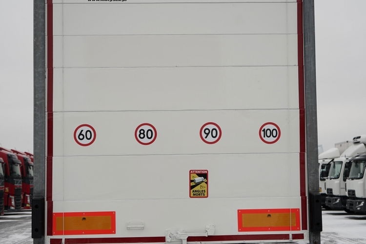 Fruehauf / KONTENER / KOFFER / ROLETA  / WINDA  DHOLLANDIA  / MOCNA PODŁOGA SZYNA DESKA  zdjęcie 12