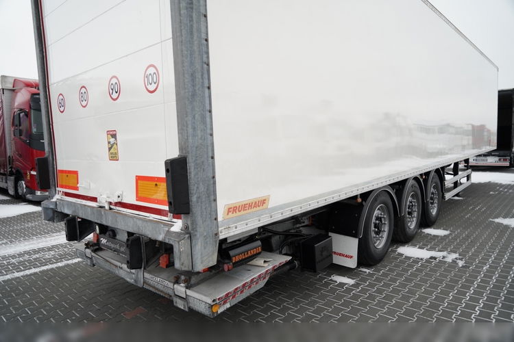 Fruehauf / KONTENER / KOFFER / ROLETA  / WINDA  DHOLLANDIA  / MOCNA PODŁOGA SZYNA DESKA  zdjęcie 13