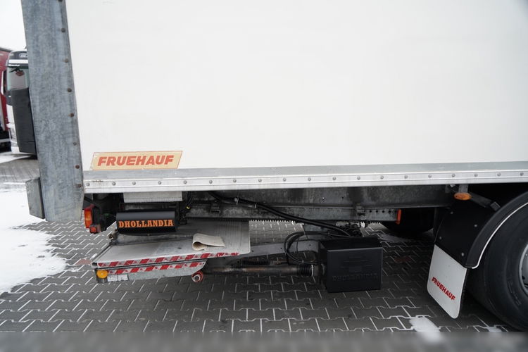 Fruehauf / KONTENER / KOFFER / ROLETA  / WINDA  DHOLLANDIA  / MOCNA PODŁOGA SZYNA DESKA  zdjęcie 14