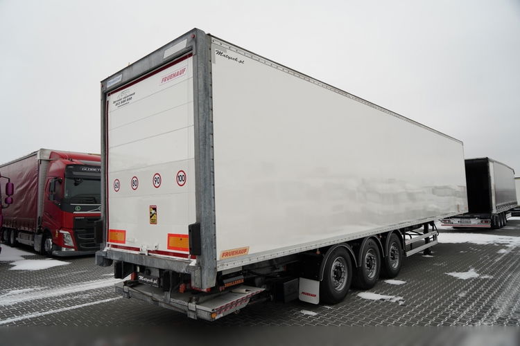 Fruehauf / KONTENER / KOFFER / ROLETA  / WINDA  DHOLLANDIA  / MOCNA PODŁOGA SZYNA DESKA  zdjęcie 5