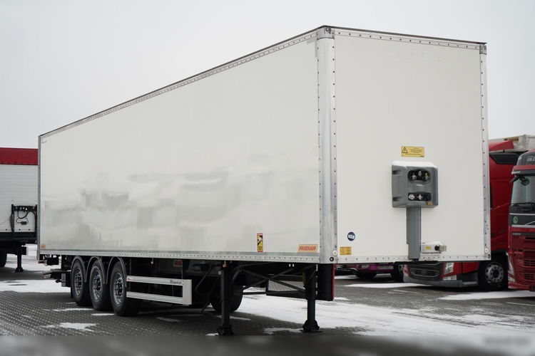 Fruehauf / KONTENER / KOFFER / ROLETA  / WINDA  DHOLLANDIA  / MOCNA PODŁOGA SZYNA DESKA  zdjęcie 8