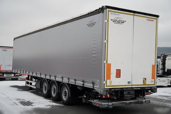 Fruehauf / FIRANKA / STANDARD / WINDA /  MOCNA PODŁOGA SZYNA DESKA / OŚ PODNOSZONA  