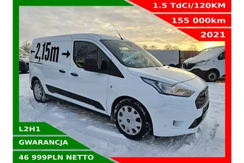 Ford transit-connect Long 46999zł NETTO 1.5TdCi/120KM