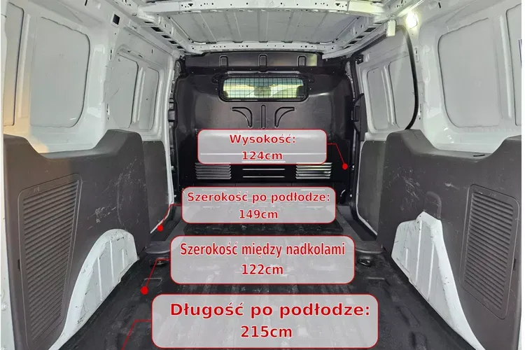 Ford transit-connect Long 46999zł NETTO 1.5TdCi/120KM zdjęcie 17