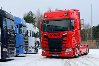 Scania 450S LOW DECK MEGA full opcja skóry full LED 2020/21