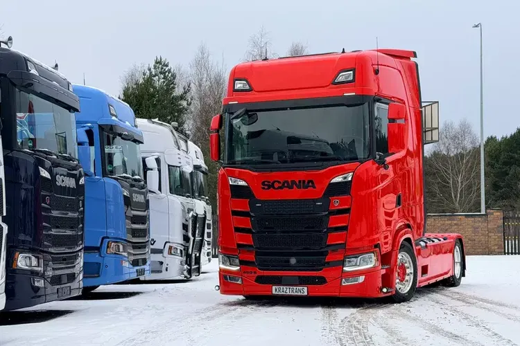 Scania 450S LOW DECK MEGA full opcja skóry full LED 2020/21 zdjęcie 1