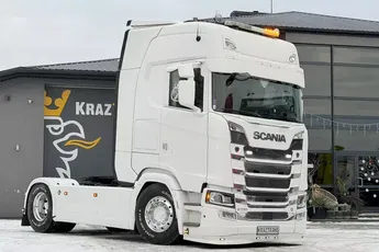 Scania S730 V8 idealny stan 2021 pełna opcja z Niemiec ASO scania na kontrakcie hydraulika