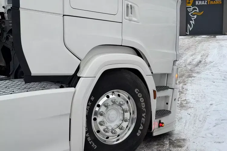 S730 V8 idealny stan 2021 pełna opcja z Niemiec ASO scania na kontrakcie hydraulika zdjęcie 8