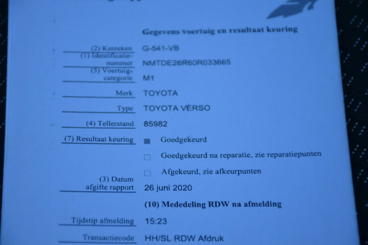 Toyota Verso Zarejestrowana 1.6i 132KM Serwis Panorama Navi Kamera zdjęcie 34