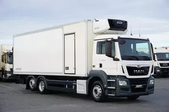 MAN TGS / 26.360 / EURO 6 / CHŁODNIA + WINDA / 20 PALET