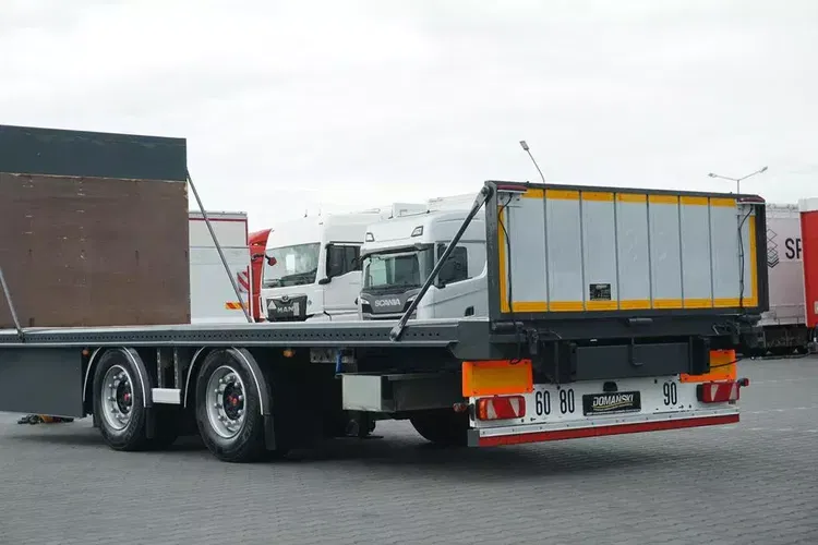 Fruehauf TANDEM / PLATFORMA / DŁ. 7.3 M zdjęcie 19