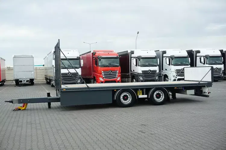 Fruehauf TANDEM / PLATFORMA / DŁ. 7.3 M zdjęcie 3