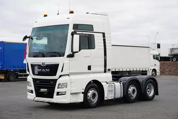 MAN TGX / 26.510 / E 6 / ACC / PUSHER / RETARDER / OŚ SKRĘTNA / DMC 68 000 KG zdjęcie 2