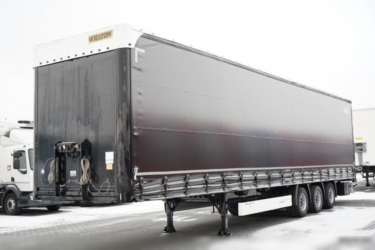 Wielton FIRANKA / MEGA / OŚ PODNOSZONA / DACH PODNOSZONY  zdjęcie 1