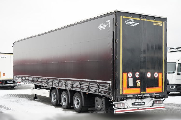 Wielton FIRANKA / MEGA / OŚ PODNOSZONA / DACH PODNOSZONY  zdjęcie 4