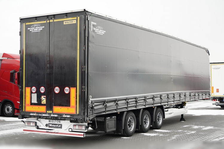 Wielton FIRANKA / MEGA / OŚ PODNOSZONA / DACH PODNOSZONY  zdjęcie 6