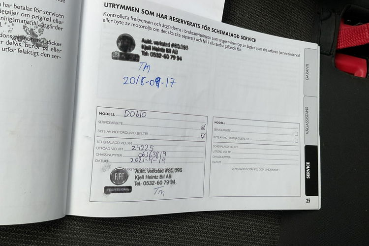 Fiat Doblo 1.4Tjet 120KM 2018 r z Nowym LPG przebieg 61 tys km Kamera Cofania zdjęcie 18