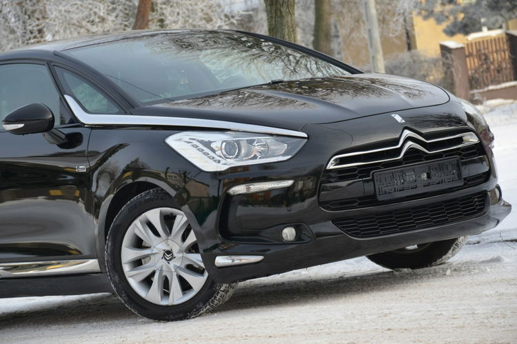 Citroen DS5 Czarny 2.0HDI Hybrid4 200KM Serwis Kamera Panorama Keyless go zdjęcie 14