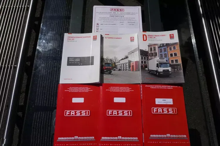 Renault C280 P4x2 E6 / HDS Fassi 5.6 t / Zasięg 8 m / Platforma 15 EPAL zdjęcie 26