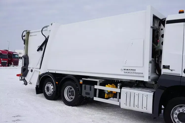 Mercedes ANTOS / 2533 / SMIECIARKA FAUN / OŚ SKRĘTNA / 90 000 KM zdjęcie 40