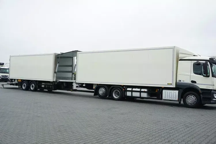 Mercedes / ACTROS / 2540 / ACC / E 6 / ZESTAW PRZEJAZDOWY / CHŁODNIA + WINDA / 38 PALET zdjęcie 21